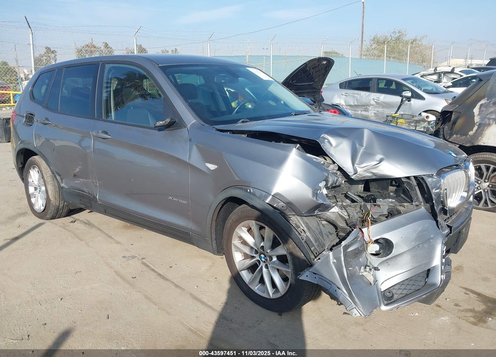 2014 BMW X3 XDRIVE28I VIN: 5UXWX9C50E0D23698