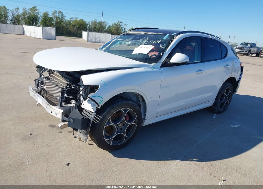2020 ALFA ROMEO STELVIO SPORT RWD VIN: ZASPAJAN9L7C91080