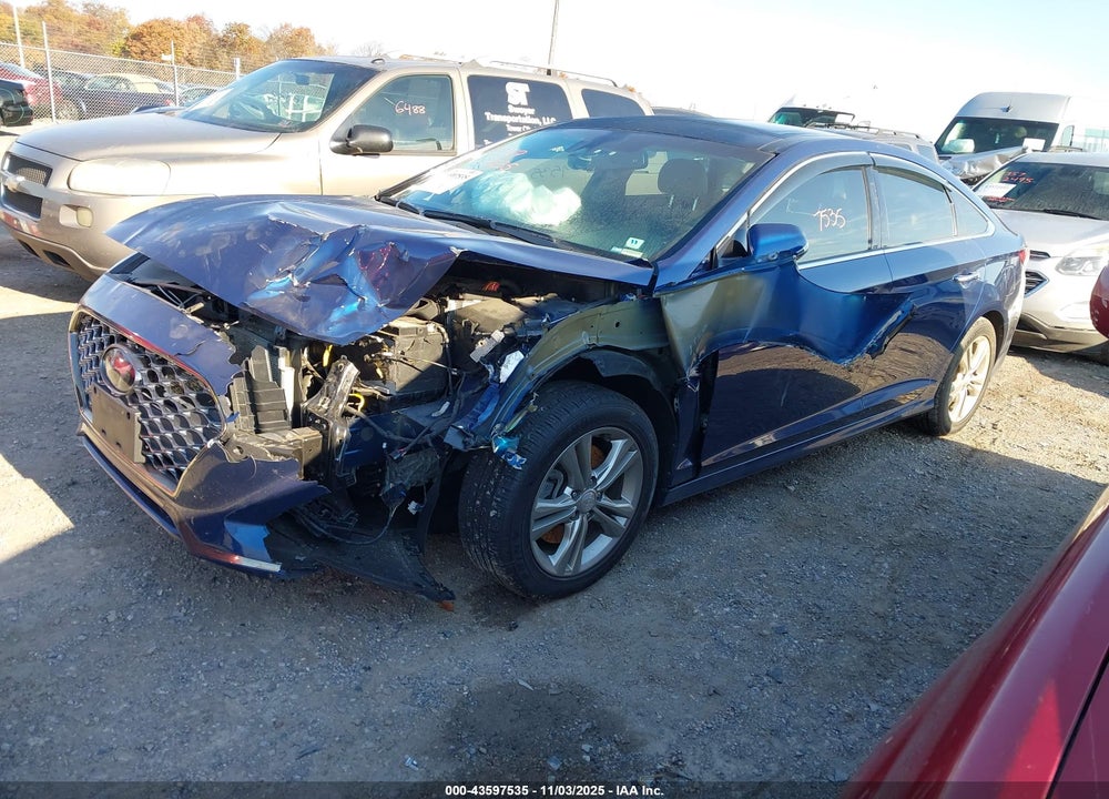 2019 HYUNDAI SONATA LIMITED VIN: 5NPE34AF7KH786585