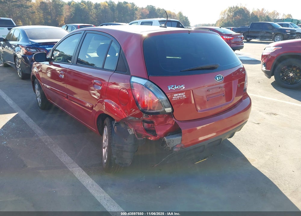 2011 KIA RIO VIN: KNADH5A36B6802226