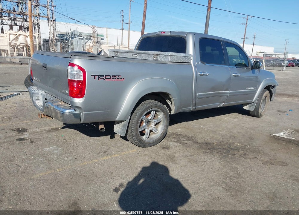 2005 TOYOTA TUNDRA SR5 V8 VIN: 5TBET34135S489718
