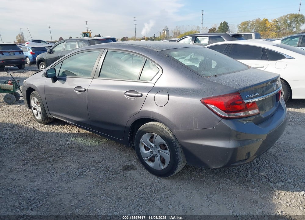 2014 HONDA CIVIC LX VIN: 19XFB2F59EE039249