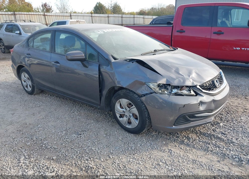 2014 HONDA CIVIC LX VIN: 19XFB2F59EE039249