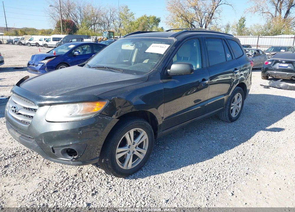 2012 HYUNDAI SANTA FE LIMITED V6 VIN: 5XYZKDAG0CG096487
