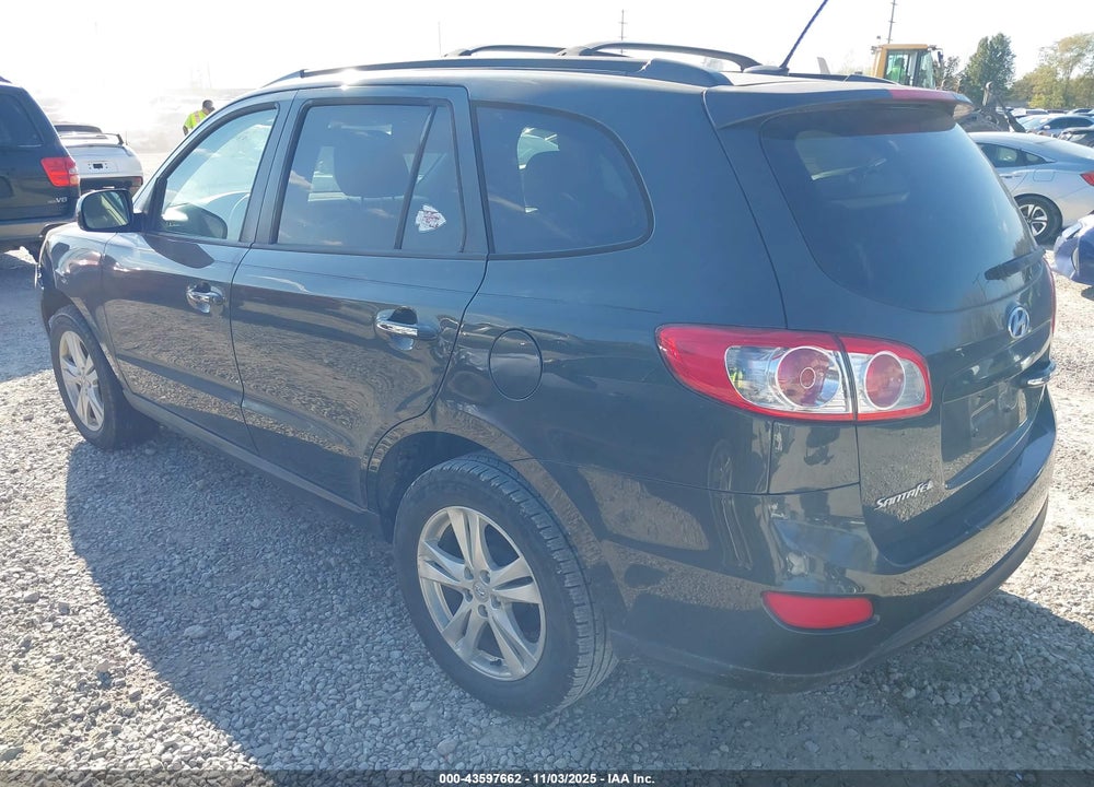 2012 HYUNDAI SANTA FE LIMITED V6 VIN: 5XYZKDAG0CG096487