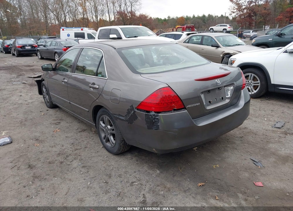 2007 HONDA ACCORD 2.4 EX VIN: 1HGCM56757A120689