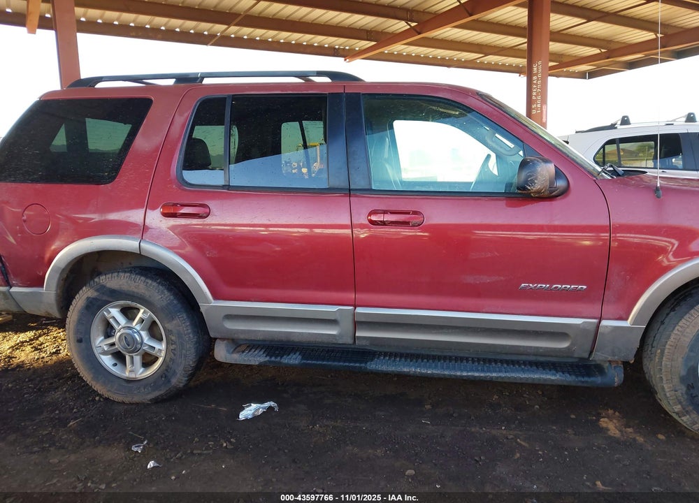 2002 FORD EXPLORER EDDIE BAUER VIN: 1FMDU74E82ZB76227