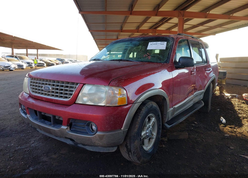 2002 FORD EXPLORER EDDIE BAUER VIN: 1FMDU74E82ZB76227