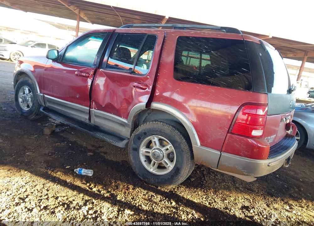 2002 FORD EXPLORER EDDIE BAUER VIN: 1FMDU74E82ZB76227