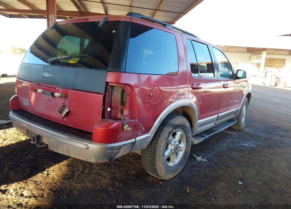 2002 FORD EXPLORER EDDIE BAUER VIN: 1FMDU74E82ZB76227
