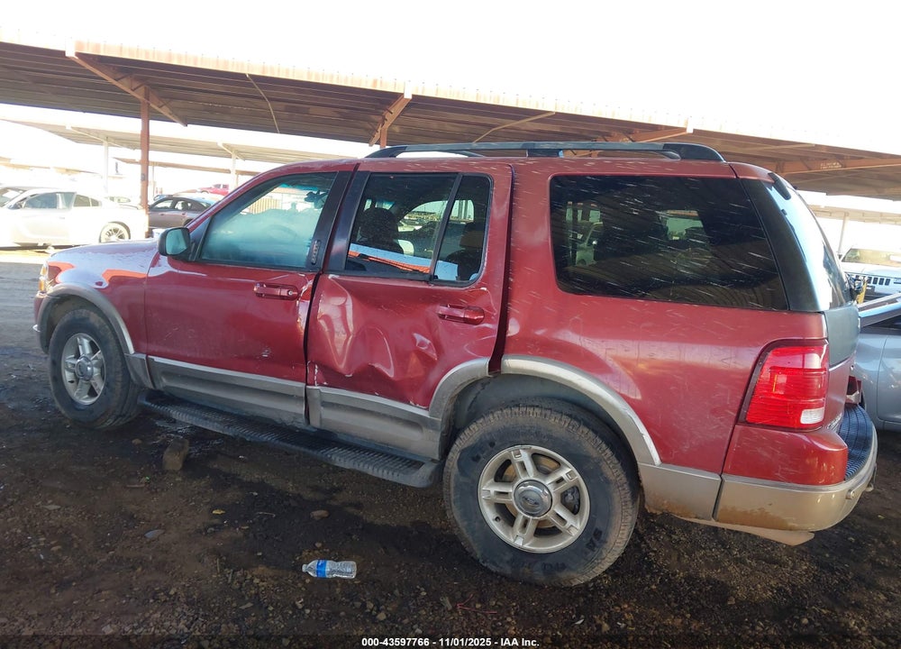 2002 FORD EXPLORER EDDIE BAUER VIN: 1FMDU74E82ZB76227
