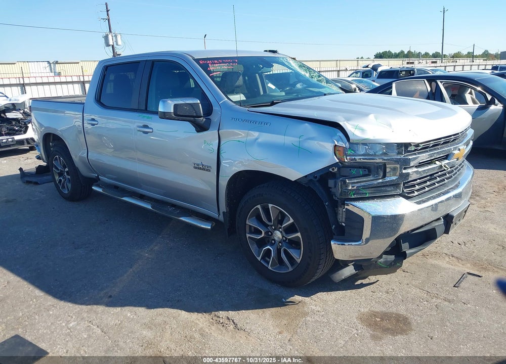 2019 CHEVROLET SILVERADO 1500 LT VIN: 3GCPWCED2KG114042