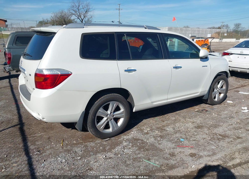 2009 TOYOTA HIGHLANDER LIMITED VIN: JTEES42A292137323