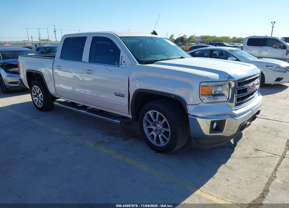 2015 GMC SIERRA 1500 SLE VIN: 3GTP1UEC1FG456390