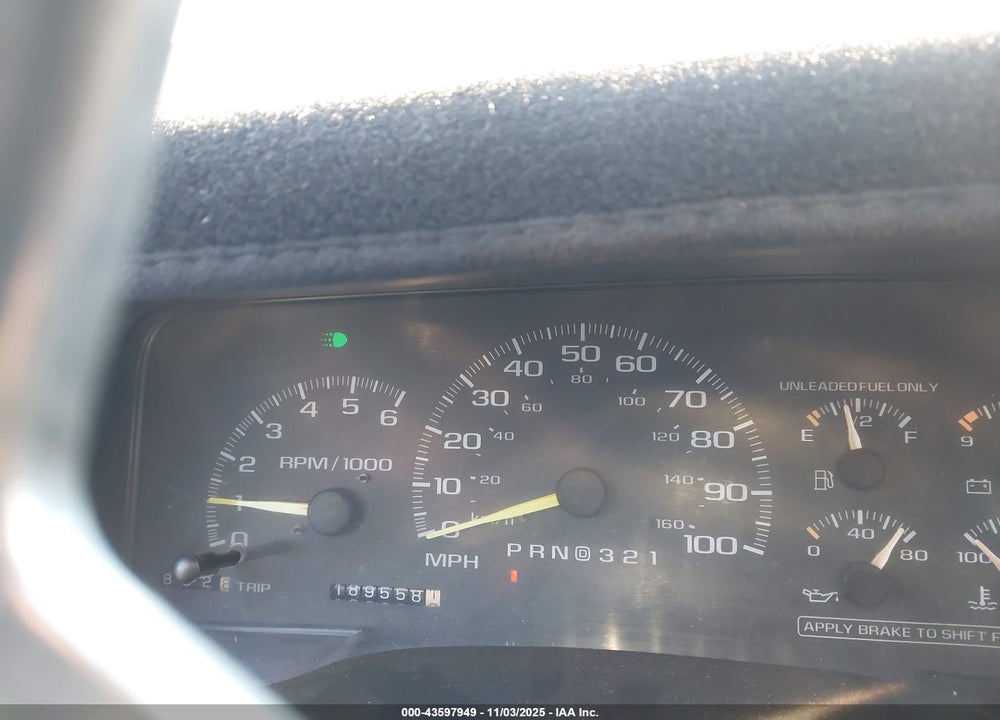 1997 GMC SIERRA 3500 HD SL VIN: 1GTHC33J5VF005375