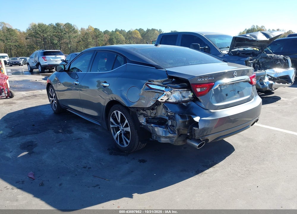 2017 NISSAN MAXIMA VIN: 1N4AA6AP8HC380530