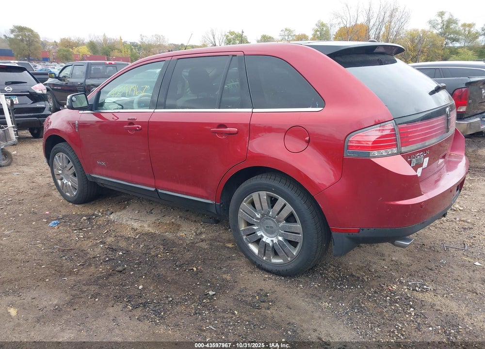 2008 LINCOLN MKX VIN: 2LMDU88C68BJ17658