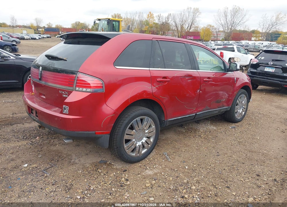 2008 LINCOLN MKX VIN: 2LMDU88C68BJ17658