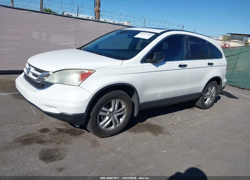 2011 HONDA CR-V EX VIN: 5J6RE3H57BL026164