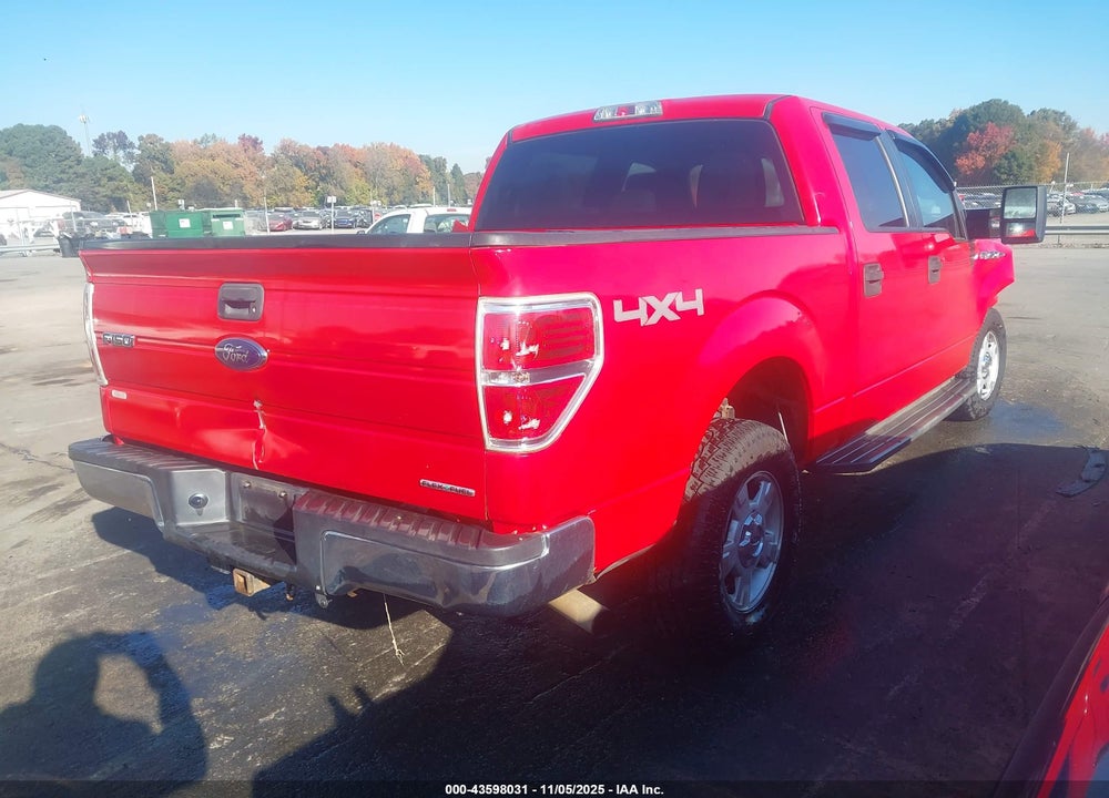 2014 FORD F-150 VIN: 1FTFW1EF8EKD27544