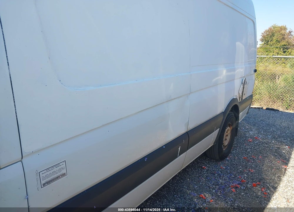 2012 MERCEDES-BENZ SPRINTER 2500 HIGH ROOF VIN: WD3PE8CB7C5680461