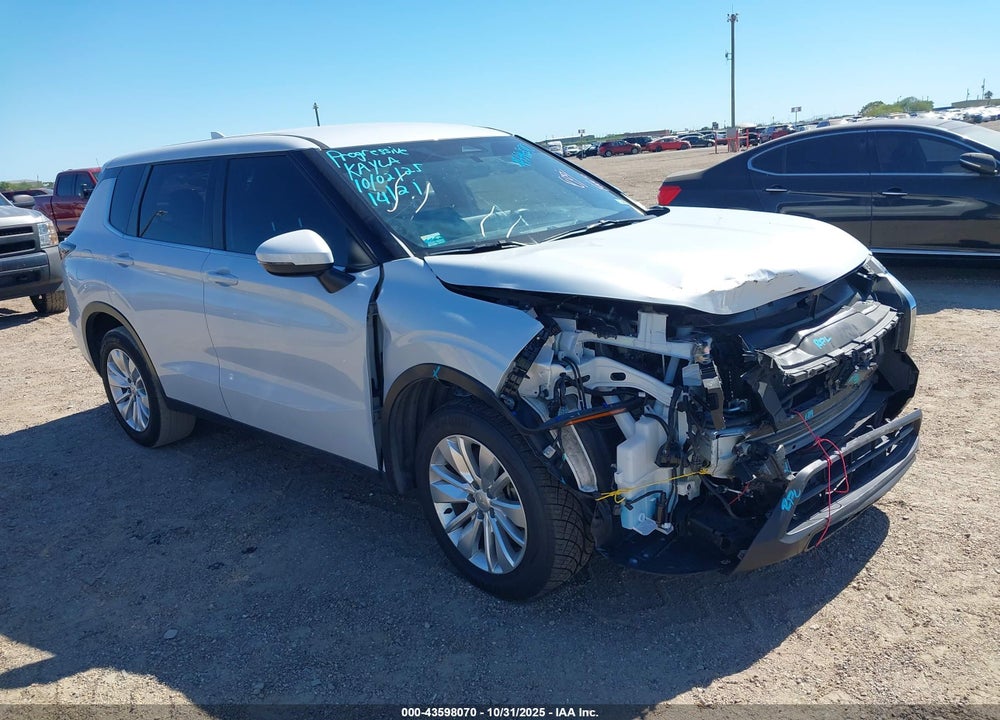 2025 MITSUBISHI OUTLANDER ES 2.5 2WD VIN: JA4J3UA87SZ022187