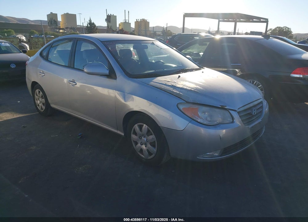 2007 HYUNDAI ELANTRA GLS/LIMITED/SE VIN: KMHDU46D77U119590