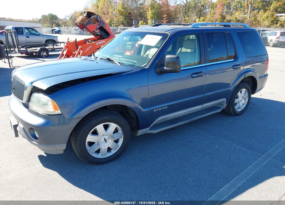 2003 LINCOLN AVIATOR VIN: 5LMEU78H03ZJ23755