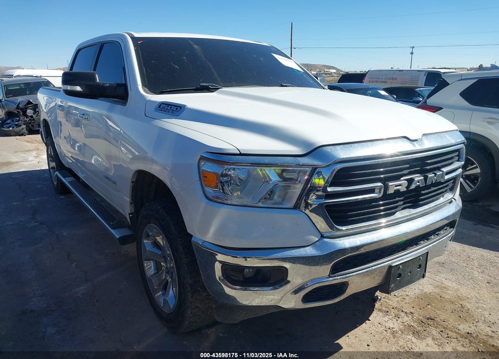 2019 RAM 1500 BIG HORN/LONE STAR  4X4 5'7 BOX VIN: 1C6SRFFT1KN854138