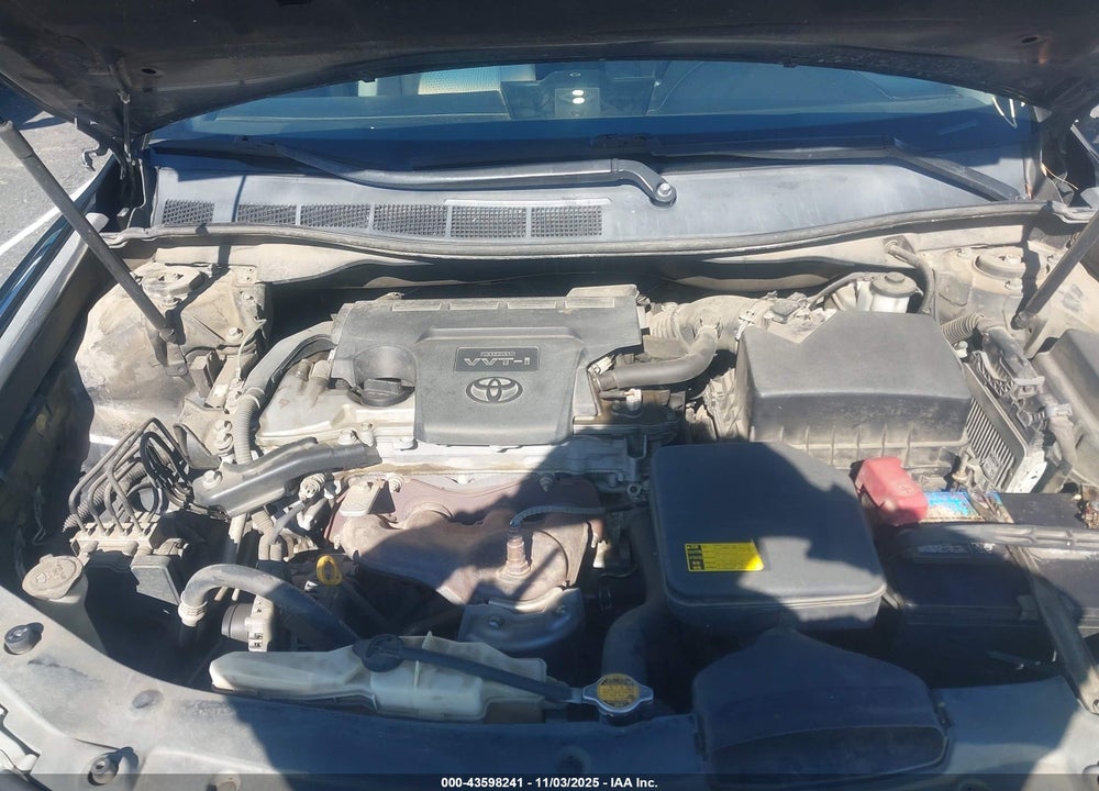 2012 TOYOTA CAMRY LE VIN: 4T1BF1FK5CU037821