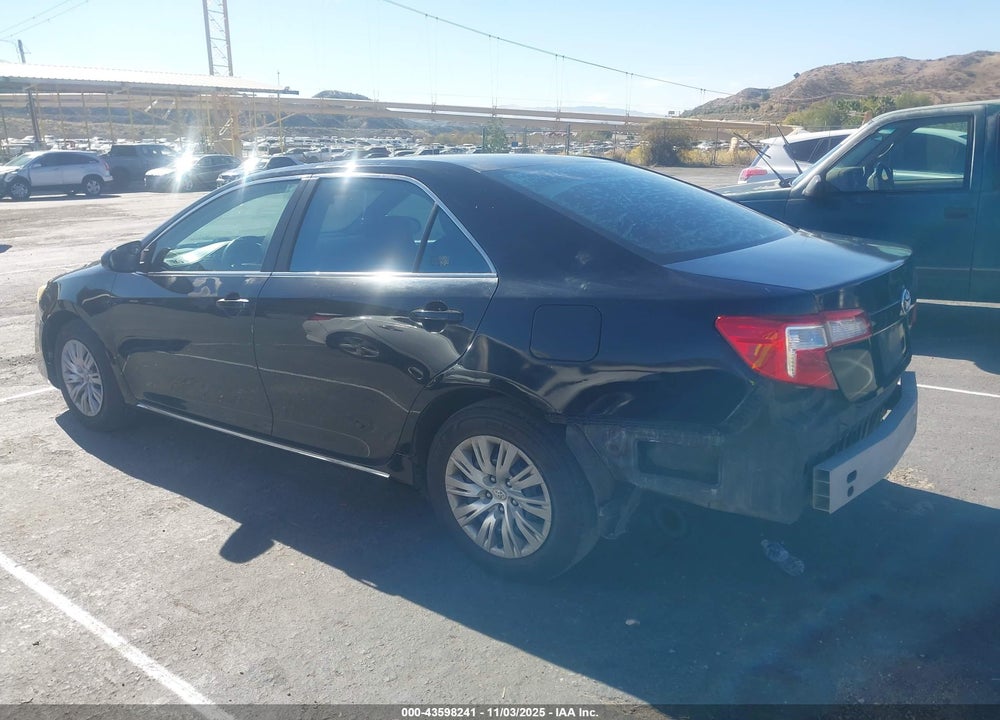 2012 TOYOTA CAMRY LE VIN: 4T1BF1FK5CU037821