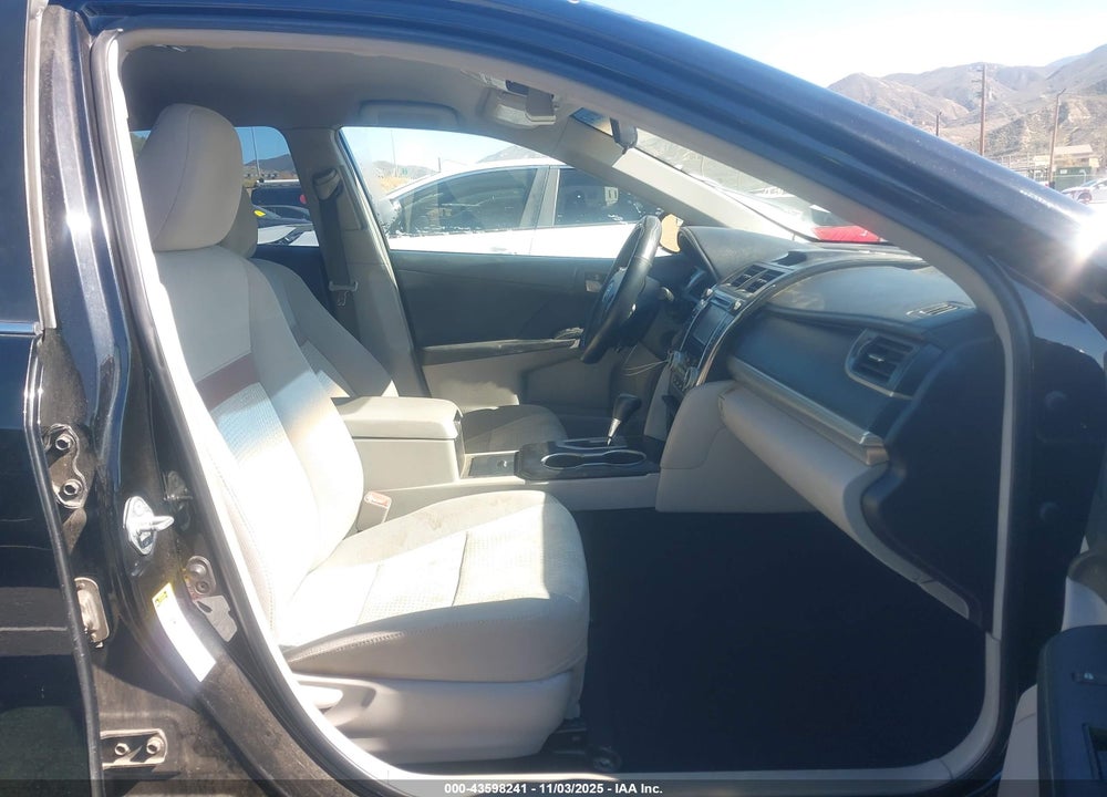 2012 TOYOTA CAMRY LE VIN: 4T1BF1FK5CU037821