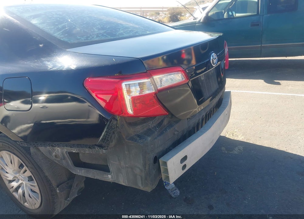 2012 TOYOTA CAMRY LE VIN: 4T1BF1FK5CU037821