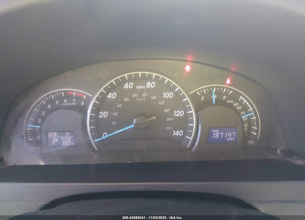 2012 TOYOTA CAMRY LE VIN: 4T1BF1FK5CU037821