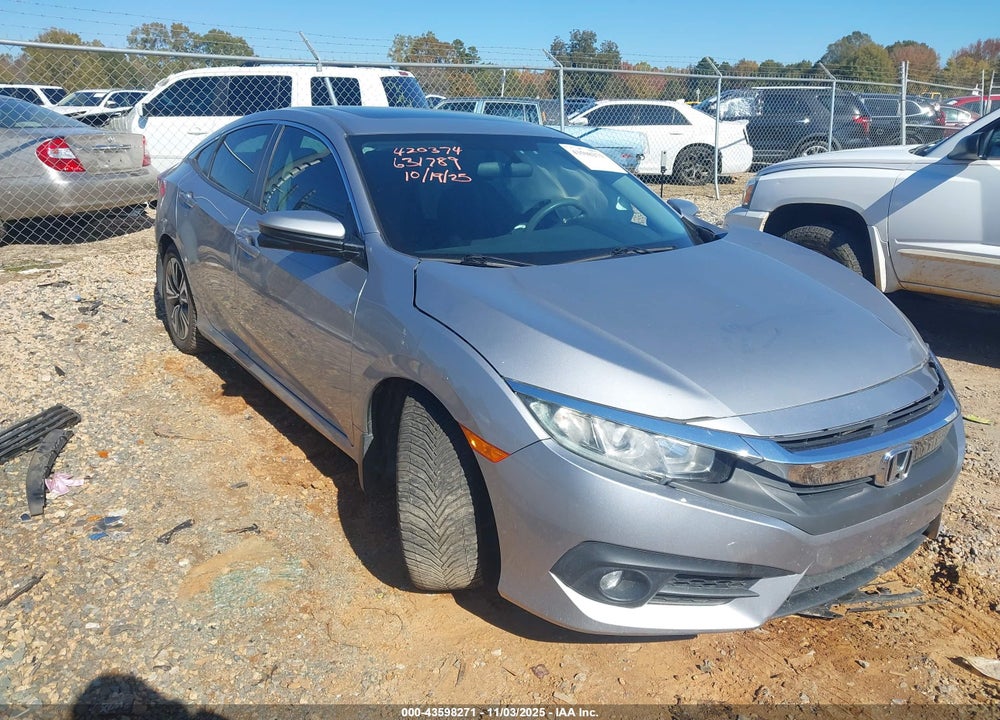2017 HONDA CIVIC EX-T VIN: 2HGFC1F3XHH631789