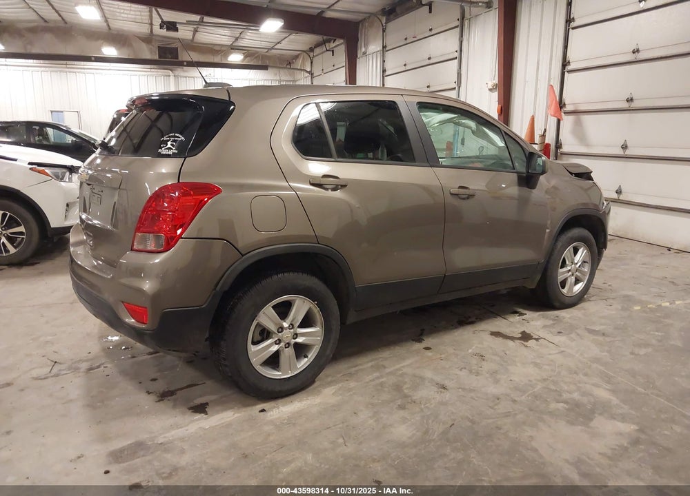 2021 CHEVROLET TRAX AWD LS VIN: KL7CJNSB0MB336485