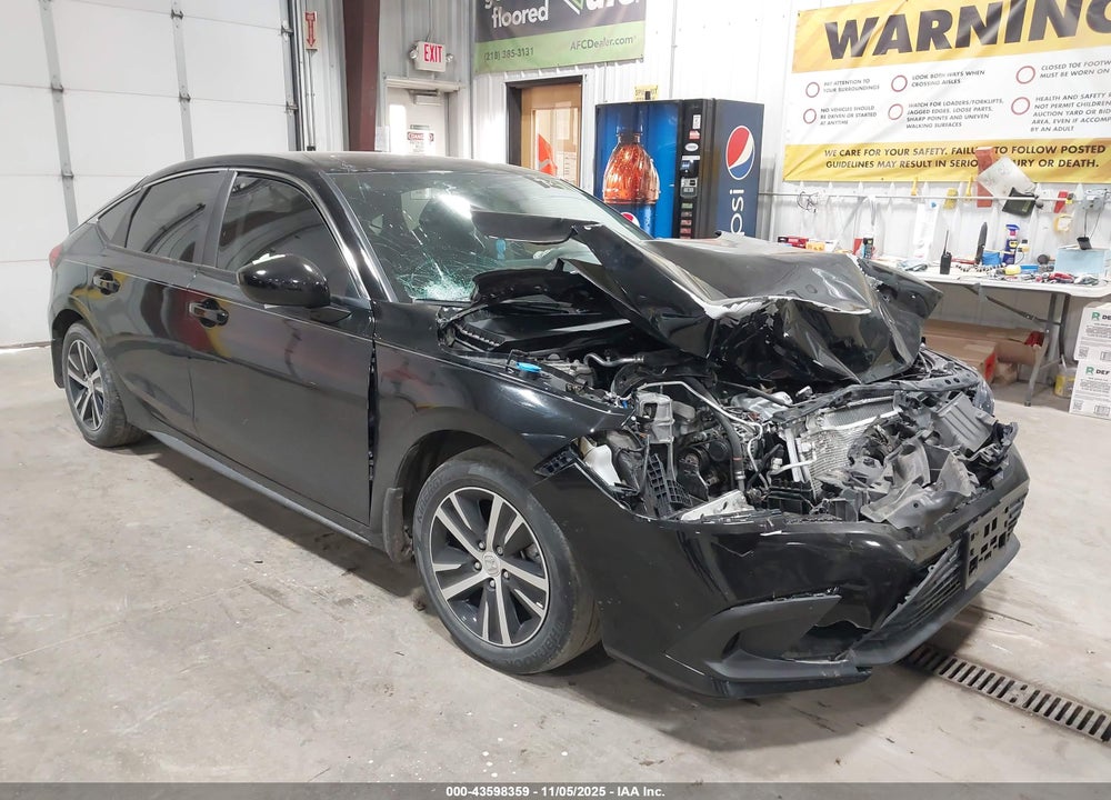 2023 HONDA CIVIC LX VIN: 19XFL2H53PE013906