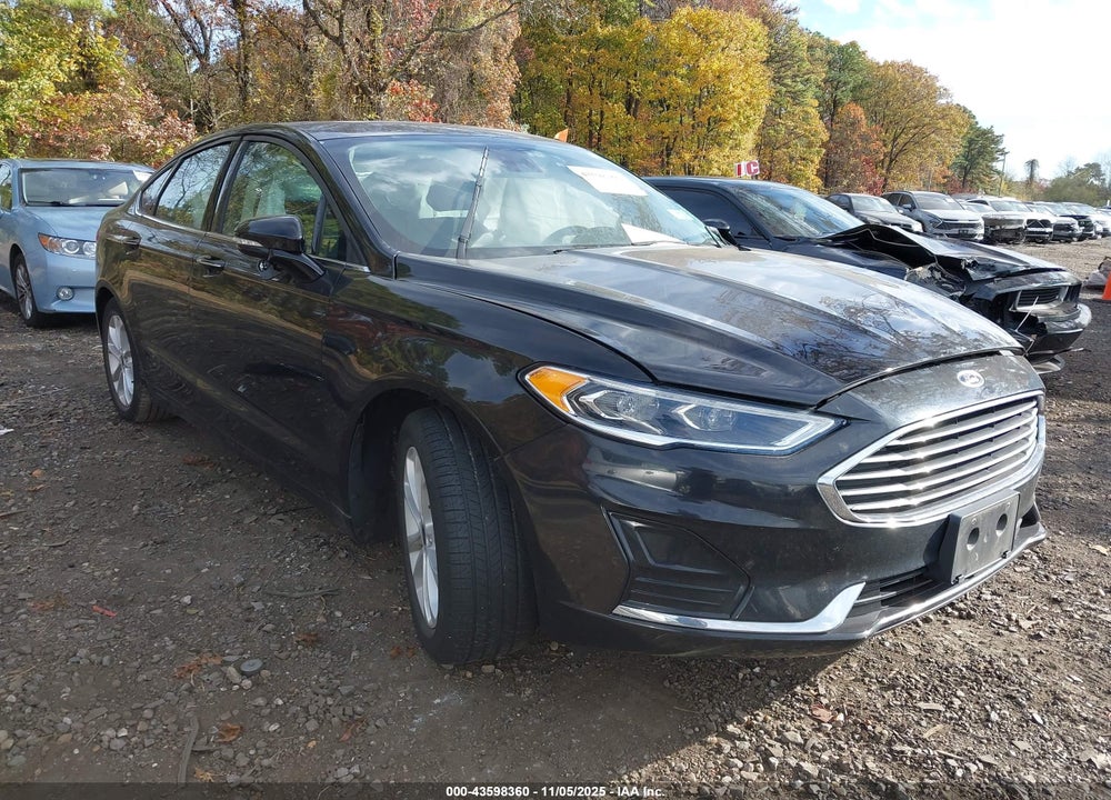 2020 FORD FUSION HYBRID SEL VIN: 3FA6P0MU4LR252525