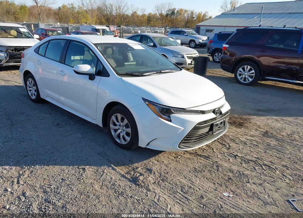 2025 TOYOTA COROLLA LE VIN: 5YFB4MDE3SP335420