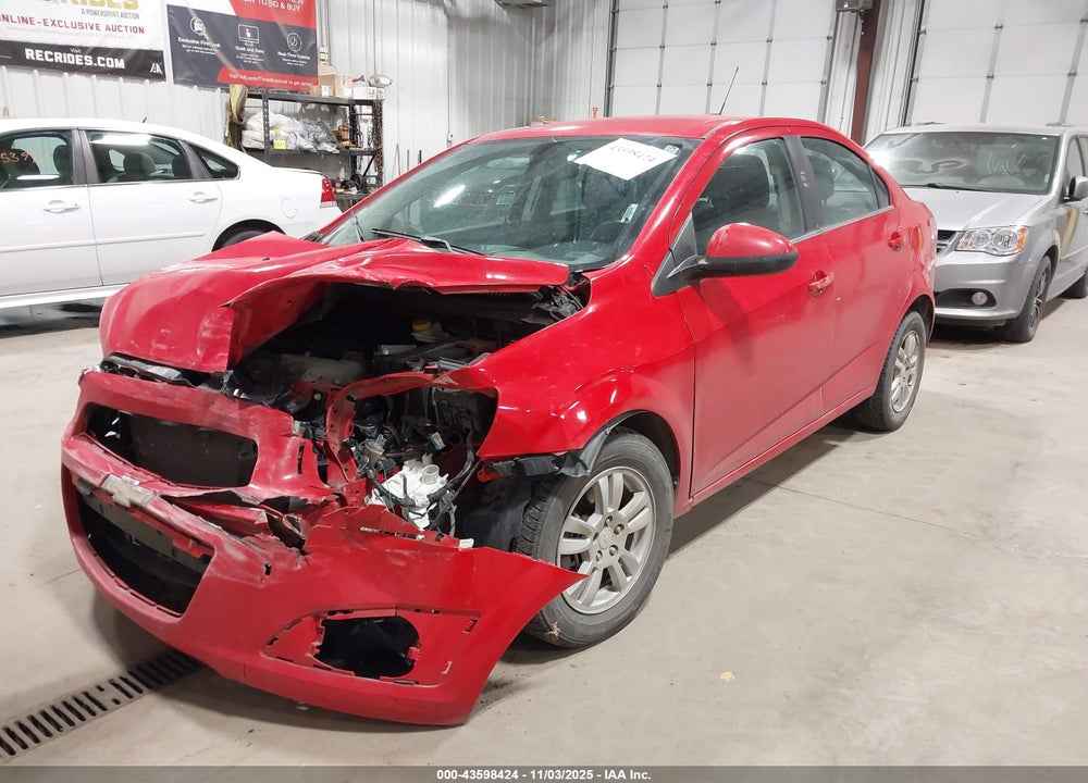 2015 CHEVROLET SONIC LT AUTO VIN: 1G1JC5SB8F4156210