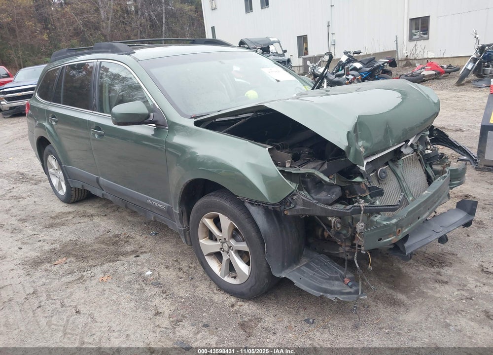 2013 SUBARU OUTBACK 2.5I LIMITED VIN: 4S4BRBKC6D3316665