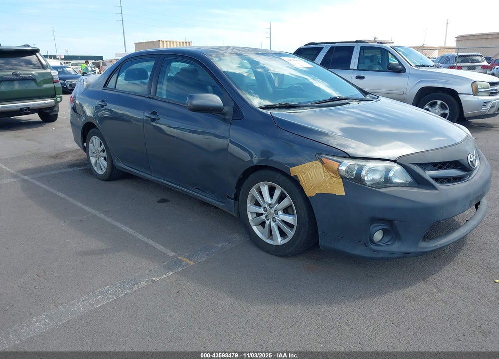 2011 TOYOTA COROLLA S VIN: 2T1BU4EE7BC731574
