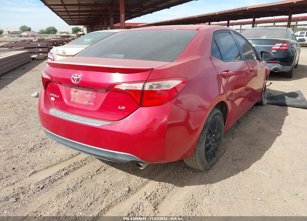 2017 TOYOTA COROLLA LE VIN: 2T1BURHE2HC775953