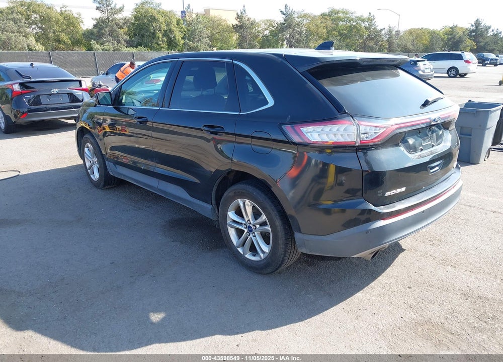 2015 FORD EDGE SEL VIN: 2FMTK3J94FBB55918