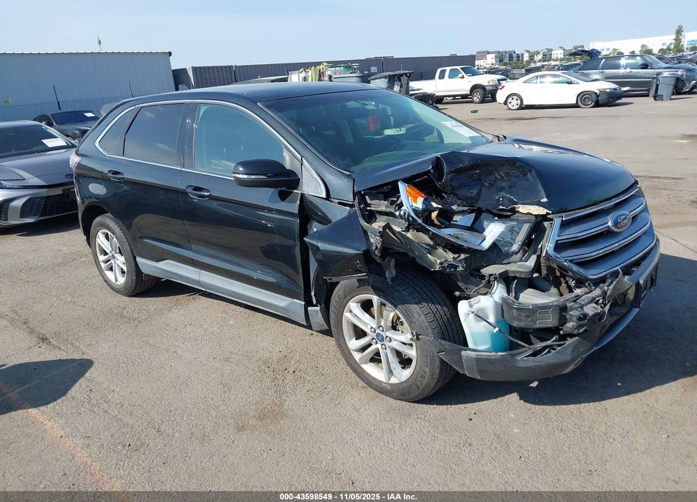 2015 FORD EDGE SEL VIN: 2FMTK3J94FBB55918