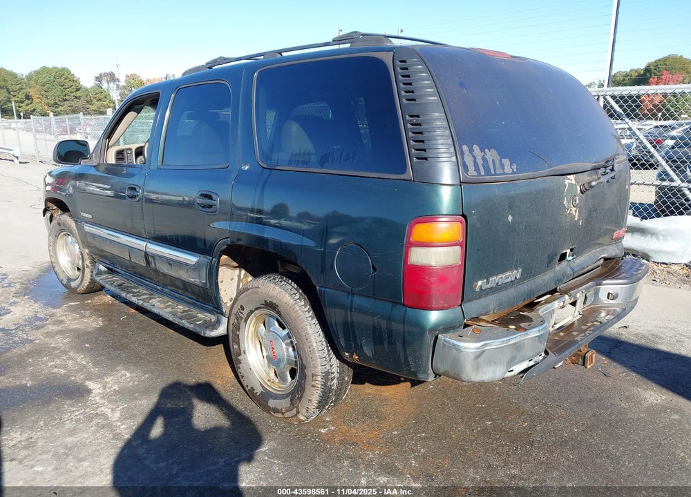 2002 GMC YUKON SLT VIN: 1GKEK13Z52J285280