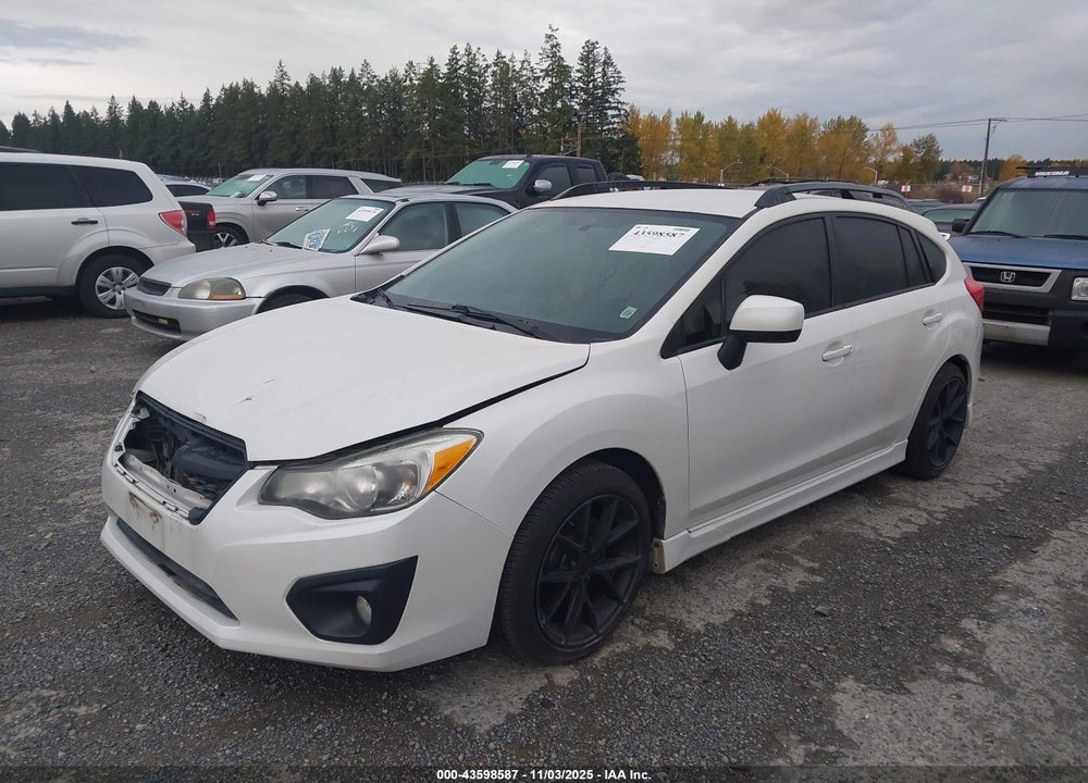 2013 SUBARU IMPREZA 2.0I SPORT LIMITED VIN: JF1GPAR63D2897029