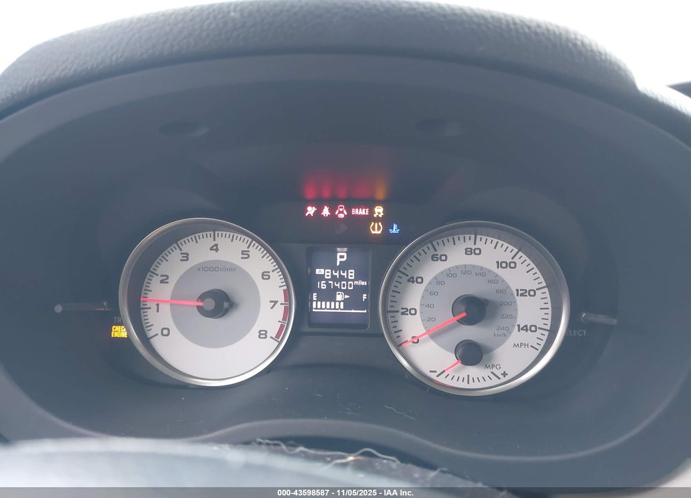 2013 SUBARU IMPREZA 2.0I SPORT LIMITED VIN: JF1GPAR63D2897029