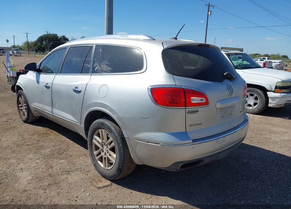 2014 BUICK ENCLAVE CONVENIENCE VIN: 5GAKRAKD7EJ281088