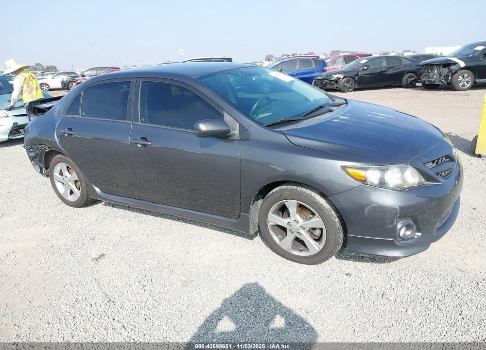 2011 TOYOTA COROLLA S VIN: 2T1BU4EE9BC749431